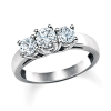 Sweetheart Diamond 3-Stone Ring