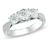 Jubilation Diamond 3-Stone Ring